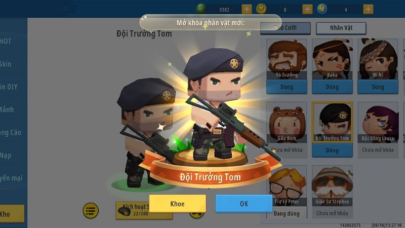 Đội trưởng Tom luôn cố gắng bảo vệ mọi người