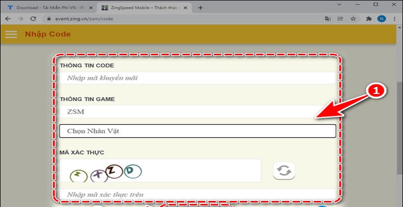 Mã code ZingSpeed Mobile là chuỗi ký tự được nhà phát hành cung cấp cho người chơi