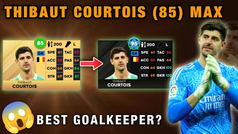 Thibaut Courtois là thủ môn xuất sắc hàng đầu thế giới 